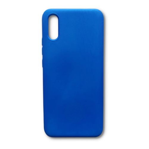 StraTG Blue Silicon Cover for Xiaomi Redmi 9A - Slim and Protective Smartphone Case 