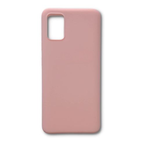 StraTG Pink Silicon Cover for Samsung A51 4G - Slim and Protective Smartphone Case 