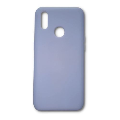 StraTG Light Purple Silicon Cover for Oppo Realme 3 Pro - Slim and Protective Smartphone Case 