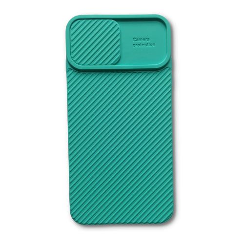 StraTG Turquoise Case with Sliding Camera Protector for iPhone 6P / 6SP / 7P / 8P - Stylish and Protective Smartphone Case