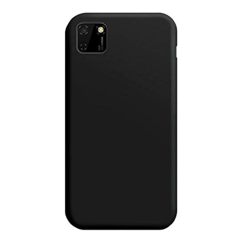 StraTG Black Silicon Cover for Realme C11 2020 - Slim and Protective Smartphone Case 
