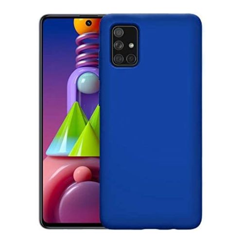 ستراتيجى جراب حماية سيليكون ازرق رويال للمحمول Realme C11 2021 / C20 / C20A