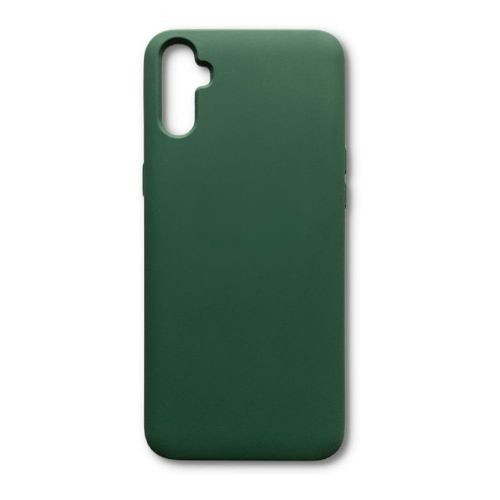 StraTG Green Silicon Cover for Realme C3i - Slim and Protective Smartphone Case 