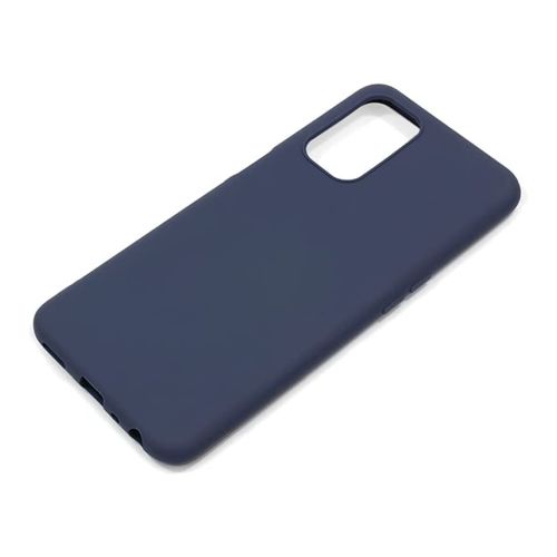 StraTG Dark Blue Silicon Cover for Oppo A74 / A95 4G / F19 - Slim and Protective Smartphone Case 