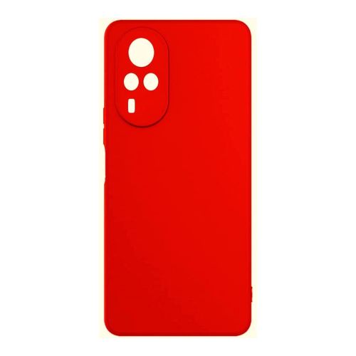 StraTG Red Silicon Cover for Vivo Y51 (2020) / Y51a (2021) / Y53s 4G (2021) / Y31 (2021) - Slim and Protective Smartphone Case with Camera Protection
