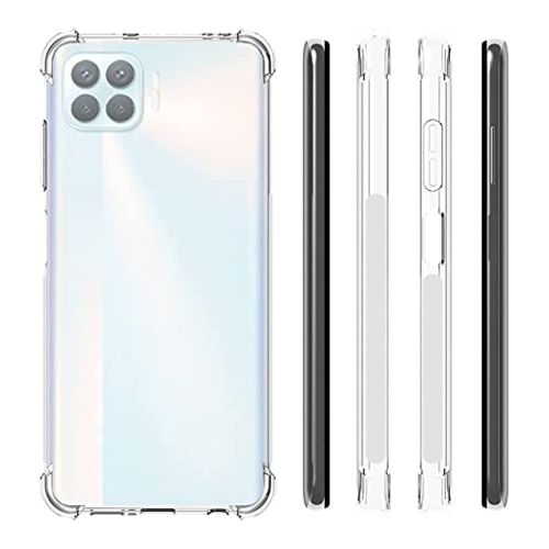 StraTG Gorilla Transparent Cover for Oppo A73 2020 / F17 - Durable and Clear Smartphone Case 