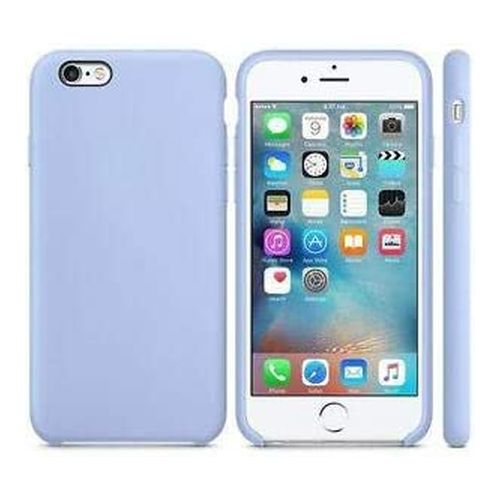 StraTG Light Blue Silicon Cover for iPhone 6 / 6S - Slim and Protective Smartphone Case 
