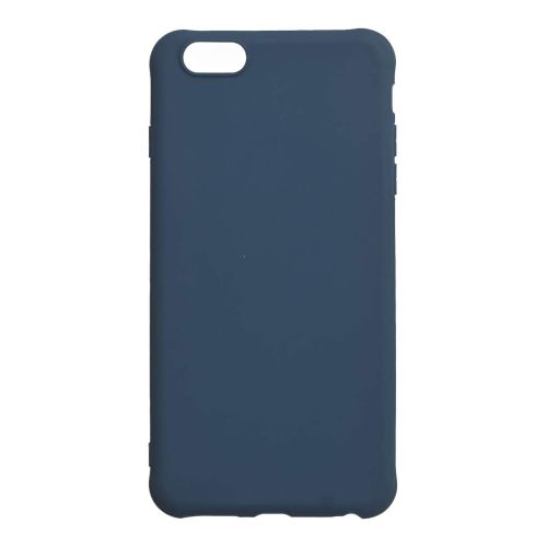 StraTG Dark Blue Silicon Cover for iPhone 6 Plus / 6S Plus - Slim and Protective Smartphone Case 