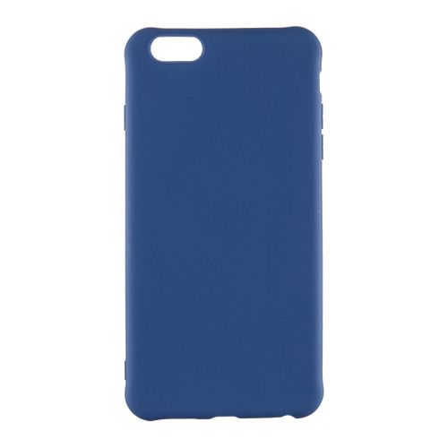 StraTG Blue Silicon Cover for iPhone 6 Plus / 6S Plus - Slim and Protective Smartphone Case 