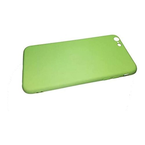 StraTG Light Green Silicon Cover for iPhone 6 Plus / 6S Plus - Slim and Protective Smartphone Case 