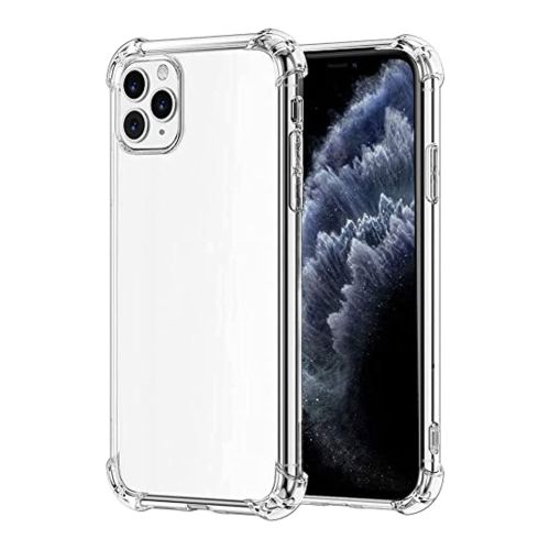 StraTG Gorilla Transparent Cover for iPhone 13 Pro - Durable and Clear Smartphone Case 