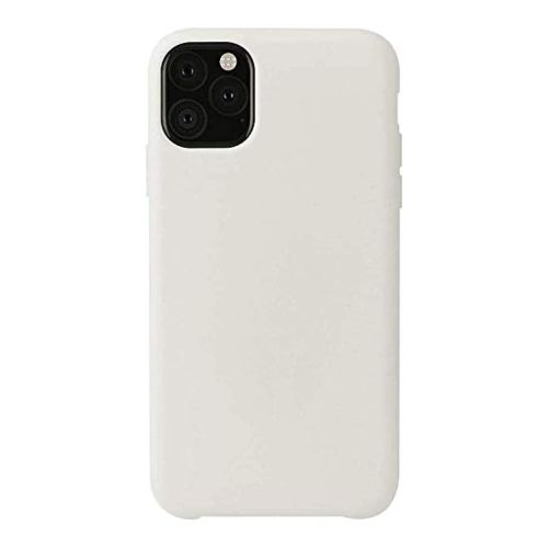 StraTG White Silicon Cover for iPhone 11 Pro Max - Slim and Protective Smartphone Case 