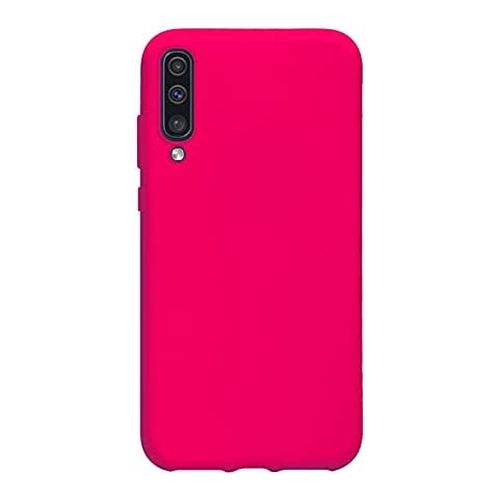 StraTG Hot Pink Silicon Cover for Samsung A70 / A70s - Slim and Protective Smartphone Case 