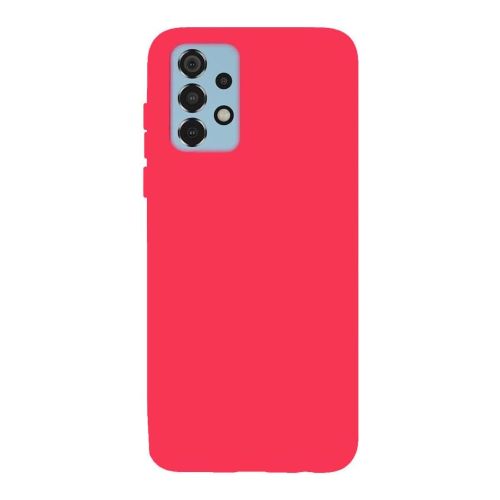 StraTG Hot Pink Silicon Cover for Samsung A72 - Slim and Protective Smartphone Case 