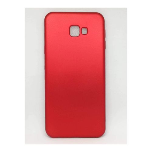 StraTG Red Silicon Cover for Samsung J4 Plus - Slim and Protective Smartphone Case 
