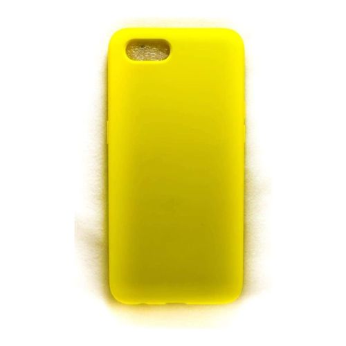 StraTG Yellow Silicon Cover for Realme C2 / C2s / Oppo A1k - Slim and Protective Smartphone Case 