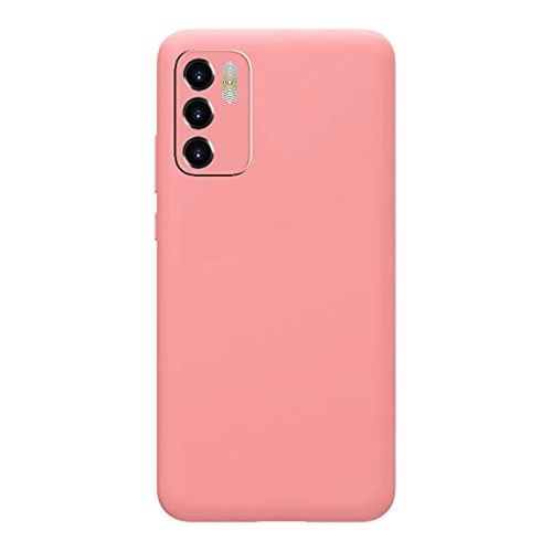 StraTG Pink Silicon Cover for Oppo A16 / A16S - Slim and Protective Smartphone Case with Camera Protection
