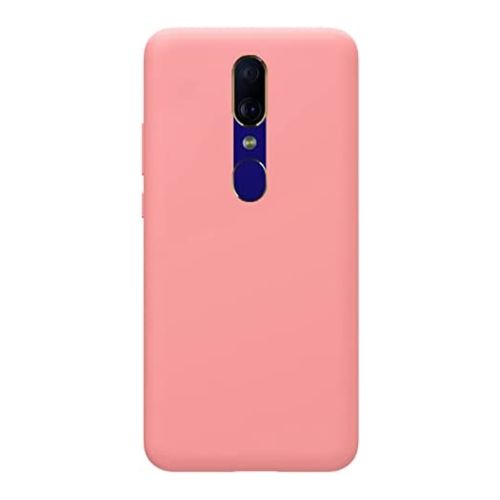 StraTG Hot Pink Silicon Cover for Oppo F11 - Slim and Protective Smartphone Case 