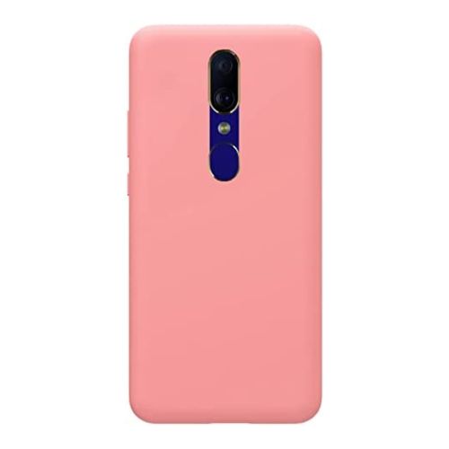 StraTG Hot Pink Silicon Cover for Oppo F11 - Slim and Protective Smartphone Case 