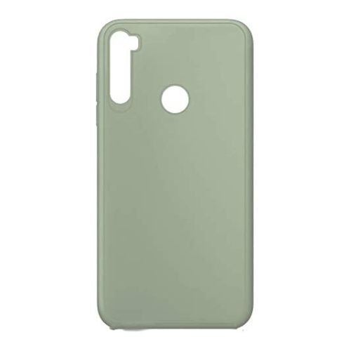 StraTG Light Green Silicon Cover for Xiaomi Redmi Note 8 - Slim and Protective Smartphone Case 
