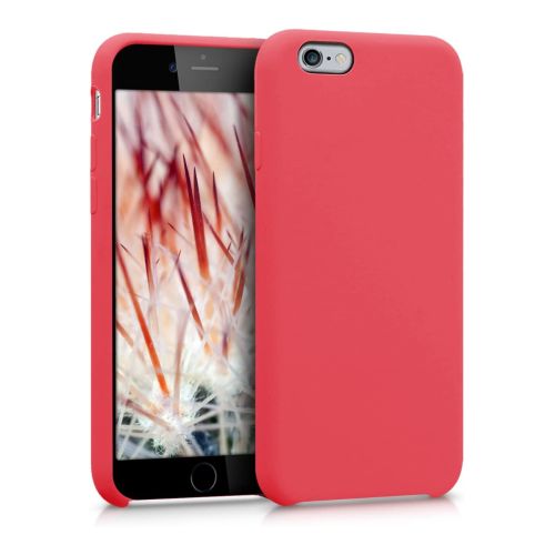 StraTG Fuchsia Silicon Cover for iPhone 6 / 6S - Slim and Protective Smartphone Case [Feature]