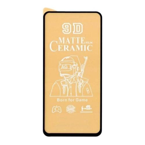 StraTG Huawei Y8P Ceramic Screen Protector - Premium Protection for Your Smartphone Display - Black Frame