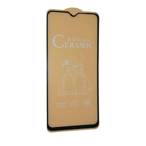 StraTG Xiaomi Redmi Note 8 Pro Ceramic Screen Protector - Premium Protection for Your Smartphone Display - Black Frame