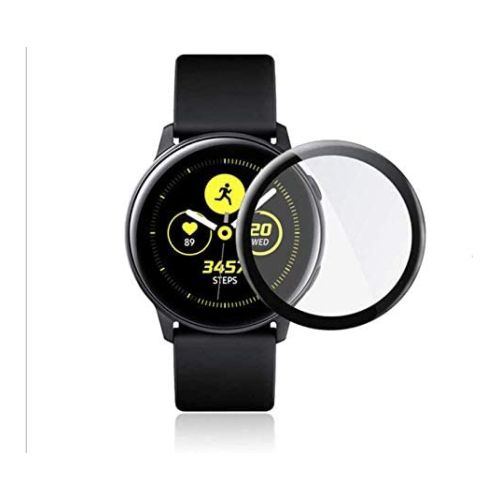 StraTG Samsung Watch 44mm Black Frame Watch Screen Protector - Protect Your Smartwatch Display