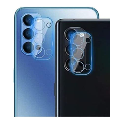 StraTG Oppo Reno 4 Glass Camera Protector - High-Quality Glass to Protect Your Camera Lens - Clear