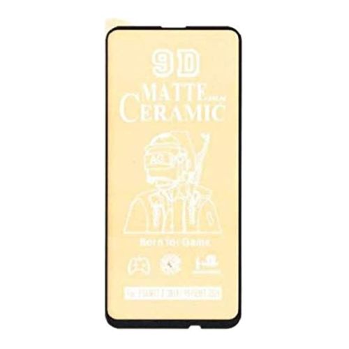 StraTG Samsung A51 Ceramic Screen Protector - Premium Protection for Your Smartphone Display - Black Frame