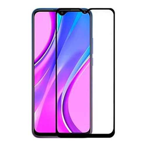 ستراتيجى اسكرينة حماية شاشة موبايل Xiaomi Poco M3 / Redmi 9T - سيراميك - احمى شاشة جوالك - أطار أسود