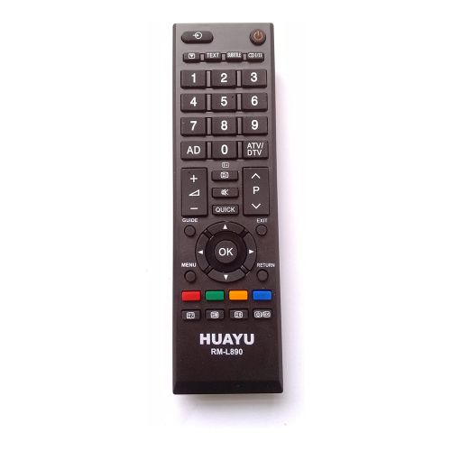 Huayu Remote Control, compatible with Toshiba TV Screen RM L890