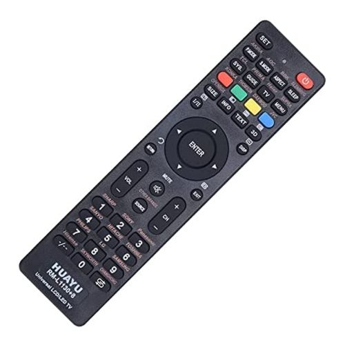 Huayu Universal TV Remote Control - Easy-to-Use and Compatible with Most TV Brands Hisense, Sony, Panasonic, Toshiba, LG, Samsung, LCD LED 3D TV Screen