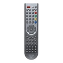 StraTG Remote Control, compatible with Hisense TV Screen RM125 / RM125E Grey