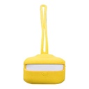 StraTG Airpods Pro Silicone Case - Protective and Stylish Case - Yellow