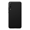 StraTG Black Silicon Cover for Huawei Y9s 2019 - Slim and Protective Smartphone Case 