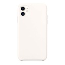 StraTG White Silicon Cover for iPhone 11 - Slim and Protective Smartphone Case 