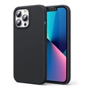 ستراتيجى جراب حماية سيليكون اسود للمحمول iPhone 13 Pro Max