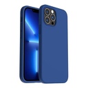 ستراتيجى جراب حماية سيليكون كحلى للمحمول iPhone 13 Pro Max