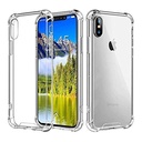 StraTG Gorilla Transparent Cover for iPhone X / Xs - Durable and Clear Smartphone Case 