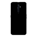 StraTG Black Silicon Cover for Oppo Reno 2F / 2Z - Slim and Protective Smartphone Case 