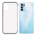 StraTG Gorilla Transparent Cover for Oppo Reno 6 5G - Durable and Clear Smartphone Case 