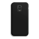 StraTG Black Silicon Cover for Xiaomi Redmi Note 9S / Note 9 Pro Max / Note 9 Pro - Slim and Protective Smartphone Case 