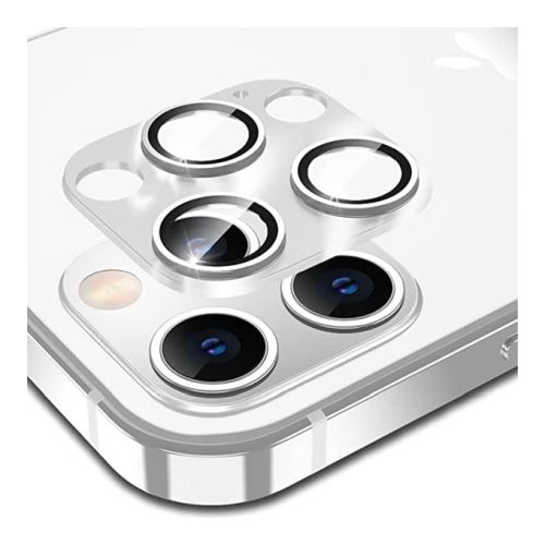 [MASP-700498] ستراتيجى اسكرينة حماية كاميرا iPhone 13 Pro / 13 Pro Max / 14 Pro / 14 Pro Max - معدن - احمى عدسة كاميرا الموبايل -