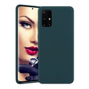 StraTG Dark Green Silicon Cover for Realme C11 2021 / C20 / C20A - Slim and Protective Smartphone Case 