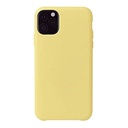 StraTG Yellow Silicon Cover for iPhone 11 Pro - Slim and Protective Smartphone Case 