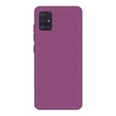 StraTG Purple Silicon Cover for Oppo A52 / A72 / A92 - Slim and Protective Smartphone Case 