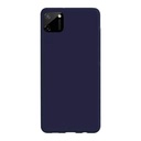 StraTG Dark Blue Silicon Cover for Realme C11 2020 - Slim and Protective Smartphone Case 