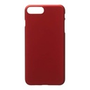 StraTG Metalic Red Silicon Cover for iPhone 7 Plus / 8 Plus - Slim and Protective Smartphone Case 