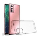 StraTG Transparent Silicon Cover for Oppo Reno 4 4G - Slim and Protective Smartphone Case 